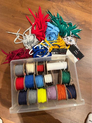 Assorted Mesh and Stringing Supplies