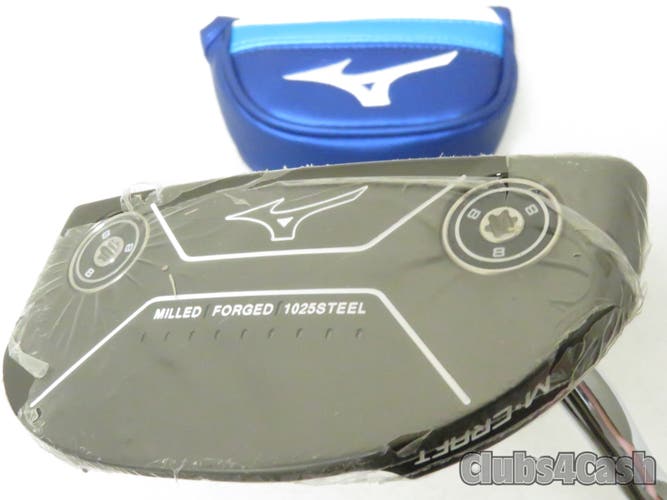 Mizuno M Craft III Putter Mallet Black ION 34" +Cover .. NEW