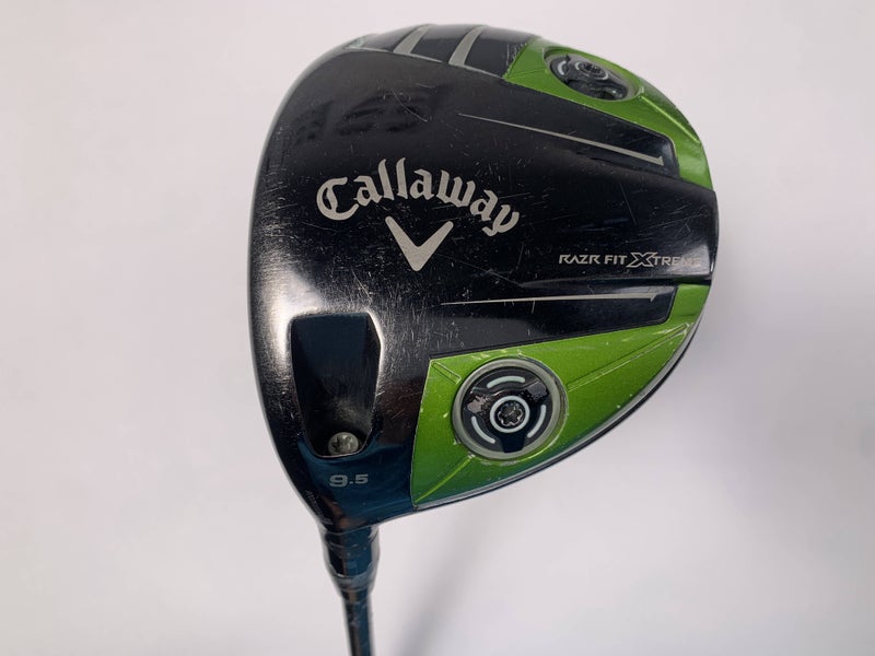 Callaway Razr Fit Xtreme Driver 9.5* Aldila Trinity 65g Regular Graphite Mens LH