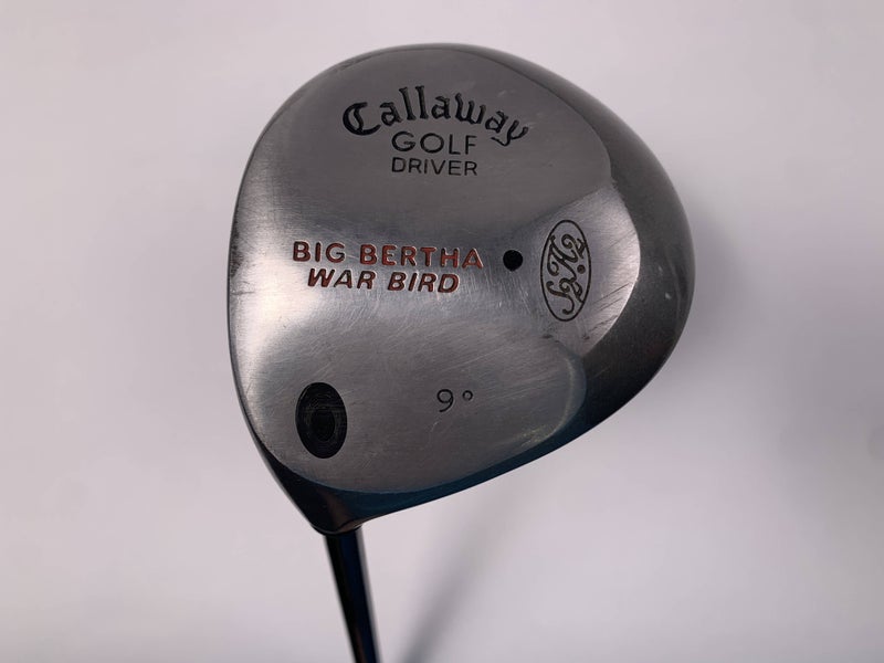 Callaway Big Bertha Warbird Driver 9* RCH 96 Firm Graphite Mens LH -1''