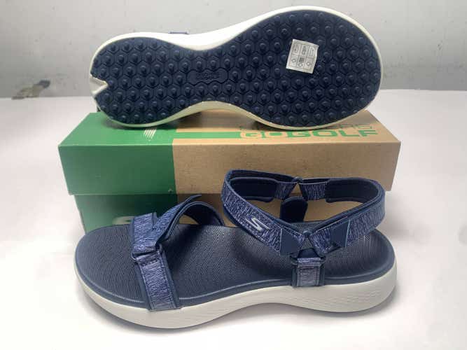 Skechers Go Golf 600 Golf Sandals Blue Women's SZ 10 (17015)