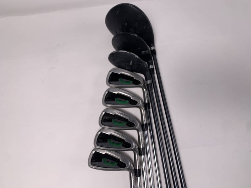 Top Flite Gamer Club Set Driver 3W 5H 6- PW Regular Graphite & Steel Mens RH