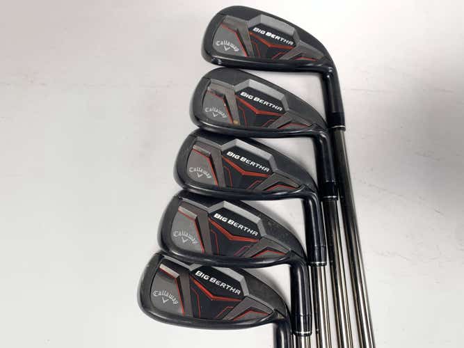 Callaway Big Bertha 2019 Iron Set 7-PW+GW UST Mamiya Recoil ESX 460 F2 Senior RH