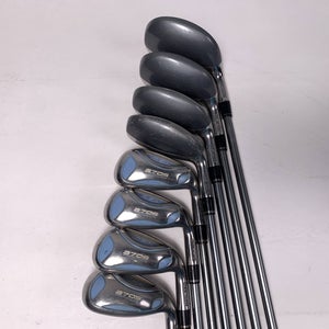 Adams Idea A7 OS Max Hybrid Iron Set 4-PW+SW Grafalloy Adams Idea 50g Womens RH