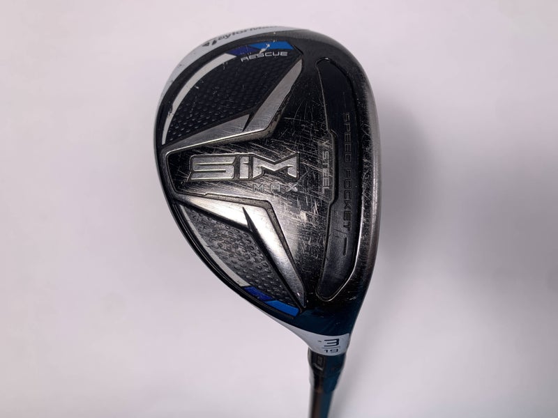 TaylorMade SIM MAX 3 Hybrid 19* UST Mamiya Recoil 660 F3 Regular RH