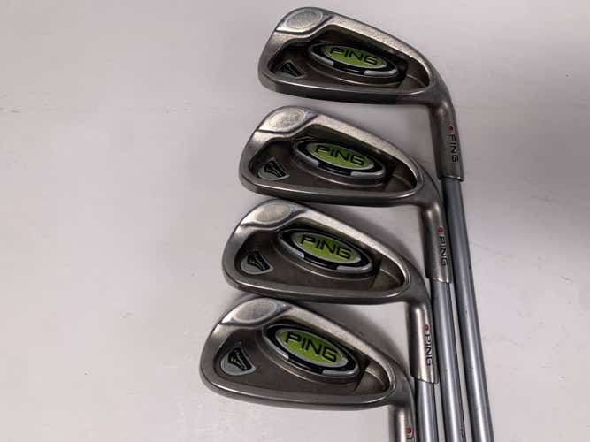 Ping Rapture Iron Set 6-9 Red Dot 1* Flat TFC909 Soft Regular Senior Graphite RH