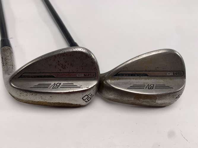 Titleist Vokey SM10 Raw Wedge Set 54* 12 | 60* 4 DG S400 Tour Issue Mens RH