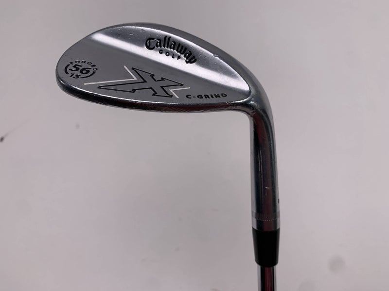Callaway X Forged Chrome Sand Wedge SW 56* 15 Bounce Wedge Steel Mens RH