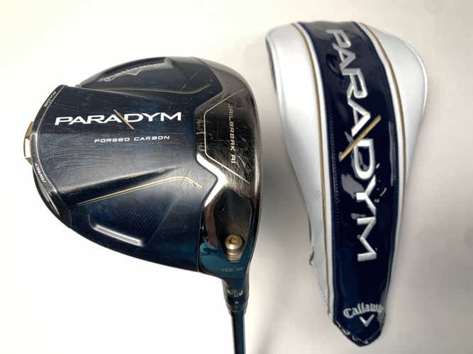 Callaway Paradym Driver 10.5* HZRDUS RDX Smoke 6.0 Blue 60g Stiff RH HC