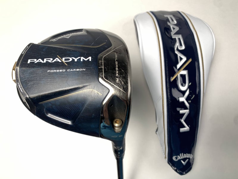 Callaway Paradym Driver 10.5* HZRDUS RDX Smoke 6.0 Blue 60g Stiff RH HC