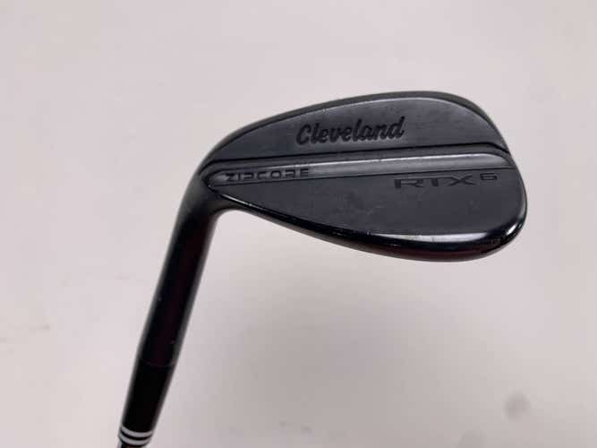 Cleveland RTX 6 ZipCore Black Satin Gap Wedge 50* 10 DG Spinner Tour Issue LH