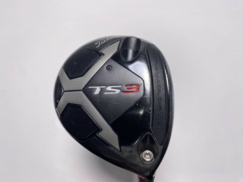 Titleist TS3 3 Fairway Wood 15* Project X HZRDUS Smoke 6.0 Black 70g Stiff RH