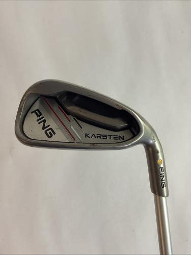 Ping Karsten Yellow Dot Single 6 Iron With Senior Flex Graphite Shaft