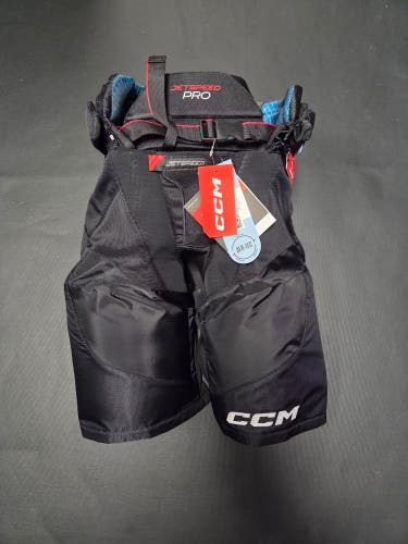 Senior Medium CCM Jetspeed Pro Hockey Pants Black/white