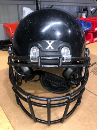USED XENITH X2E+ YOUTH FOOTBALL HELMET - LARGE - BLACK