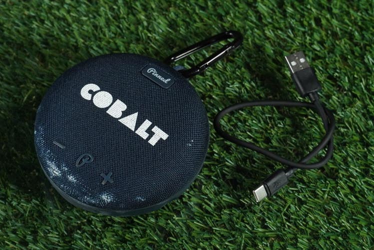 PINNED THE DART 2.0 SPEAKER MAGNETIC GOLF CART MOUNT BLUETOOTH, BLUE + USB CORD!