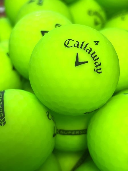 24 Near Mint AAAA Green Callaway Supersoft Used Golf Balls