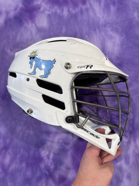 White Adult Cascade CPV-R Helmet (Used) S/M