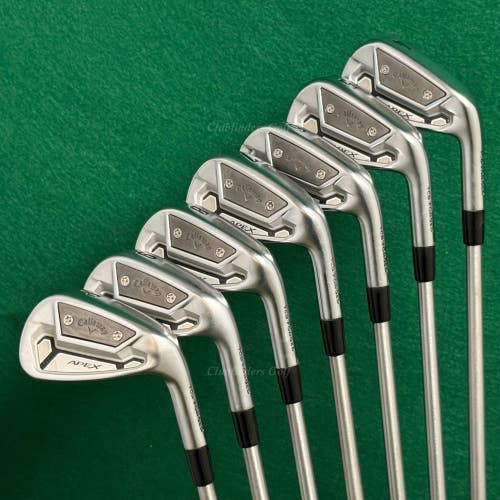 Callaway Apex TCB Forged 4-PW Iron Set KBS Tour C-Taper 130 Steel Extra Stiff