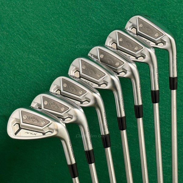 Callaway Apex TCB Forged 4-PW Iron Set KBS Tour C-Taper 130 Steel Extra Stiff