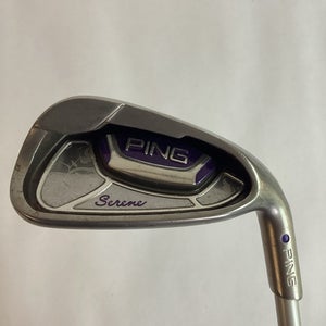 Ping Serene Purple Dot Single 9 Iron With Ladies Graphite Shaft