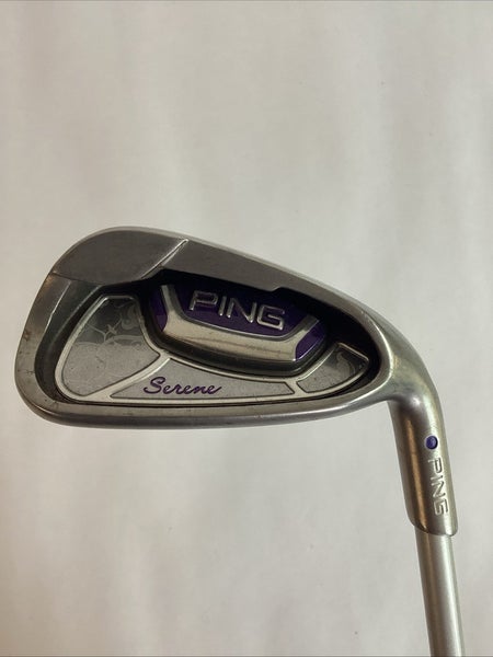Ping Serene Purple Dot Single 9 Iron With Ladies Graphite Shaft