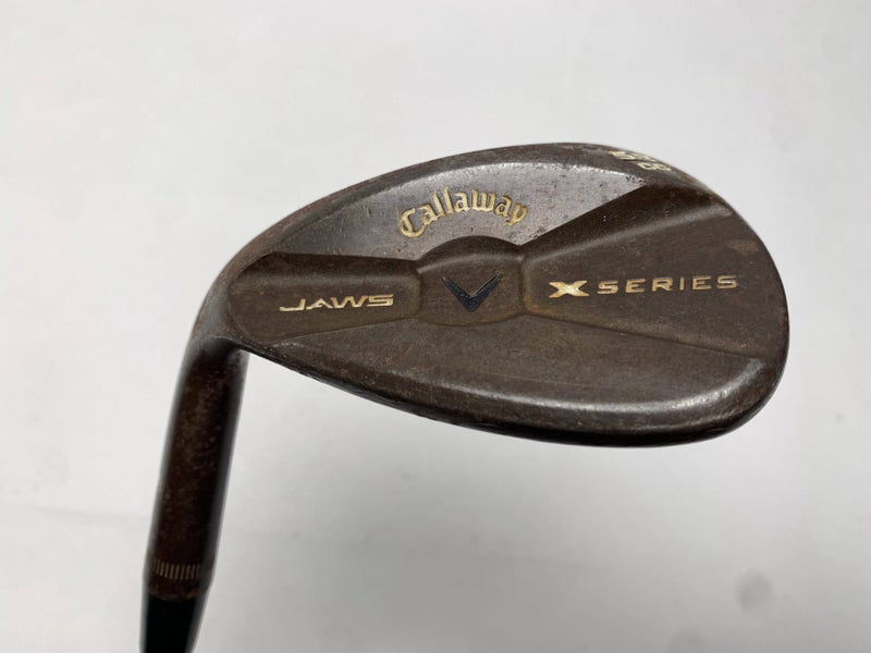 Callaway X Series Jaws Chrome Lob Wedge LW 58* DG Wedge Steel Mens LH