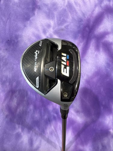 Men's TaylorMade M3 Fairway Wood Right Handed Regular Flex 5 Wood (Used)