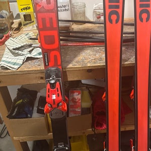 Atomic 155 cm Racing Redster SL Skis With Bindings Max Din 16 (Used)