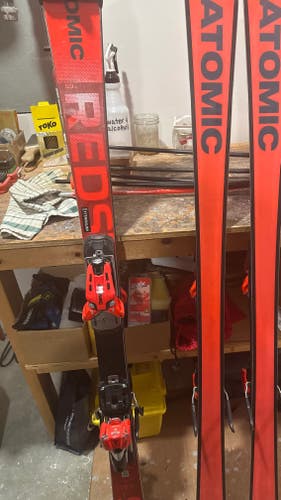 Atomic 155 cm Racing Redster SL Skis With Bindings Max Din 16 (Used)