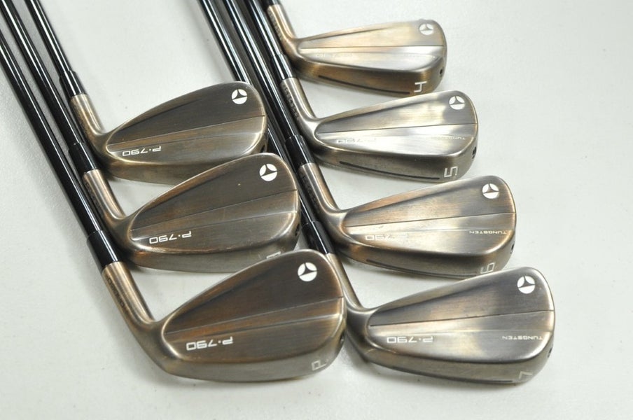 TaylorMade P790 2024 Aged Copper 4-PW Iron Set Senior Flex MMT Graphite # 205763