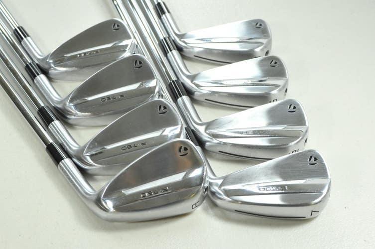 TaylorMade P790 2025 4-PW,AW Iron Set Stiff Flex RH KBS Tour Lite Steel # 205728
