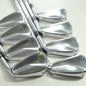 TaylorMade P770 2020 4-PW,AW Iron Set X-Stiff Right NS Pro Modus3 Steel # 205490