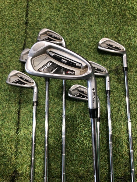Men's Ping i20 Iron Set Right Handed - Ping CFS Shaft (Used)