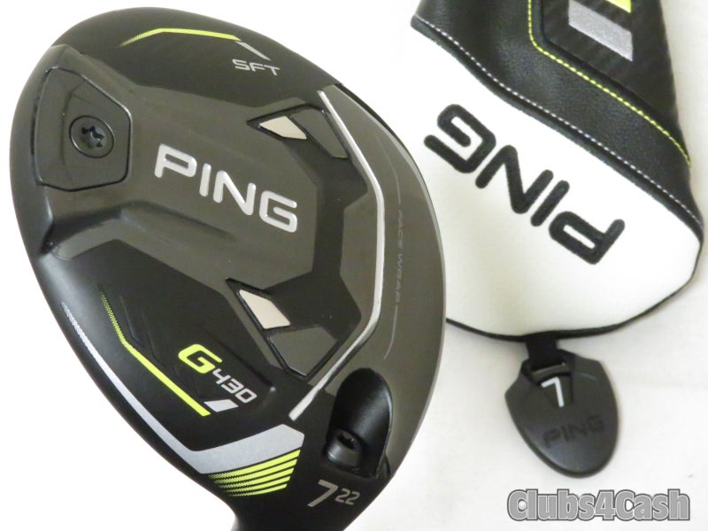 PING G430 SFT Fairway 22 7 Wood Alta CB 65 Black Regular Flex +Cover .. MINT