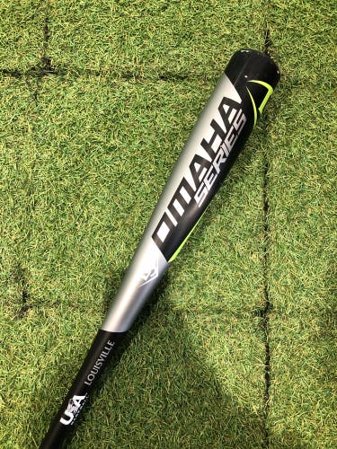 2018 Louisville Slugger Omaha 518 Alloy Bat USABat Certified (-10) Alloy 21 oz 31" (Used)
