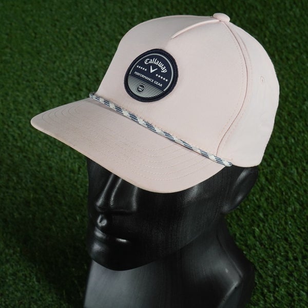 CALLAWAY BOGEY FREE GOLF HAT 2024 CAP SNAPBACK PINK PEARL MEN'S, VGC