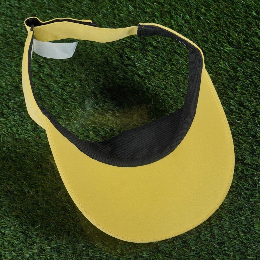 yellow nike sun visor