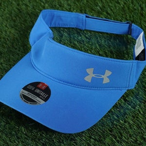UNDER ARMOUR GOLF VISOR HAT BLUE LADIES WOMEN'S, NWOT ~ NK543T0001735