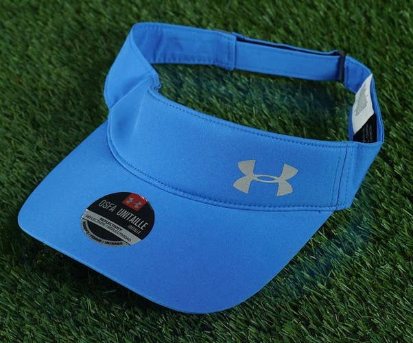 UNDER ARMOUR GOLF VISOR HAT BLUE LADIES WOMEN'S, NWOT ~ NK543T0001735