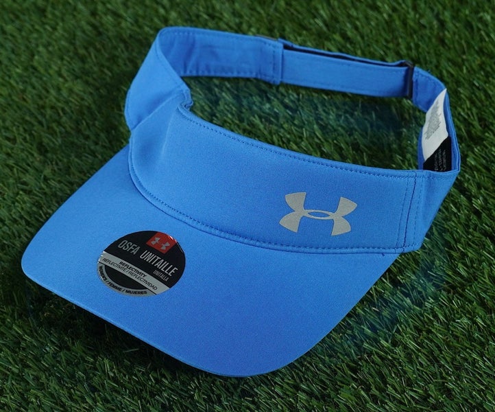 UNDER ARMOUR GOLF VISOR HAT BLUE LADIES WOMEN'S, NWOT ~ NK543T0001735