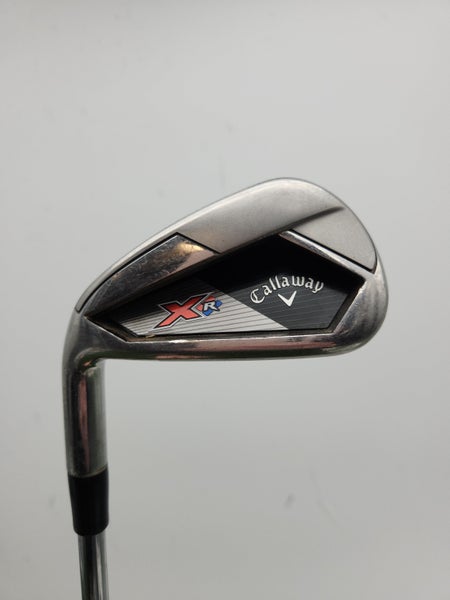 LEFTY 2015 CALLAWAY XR 7 IRON STIFF Steel 37" GOOD