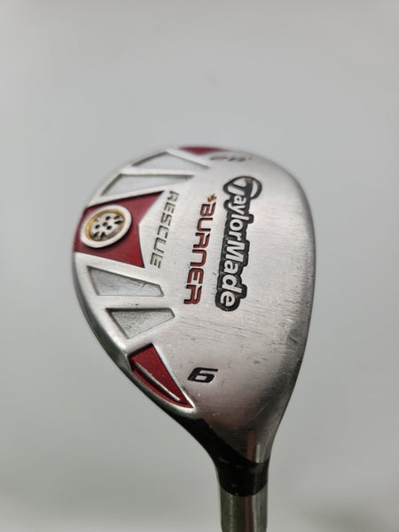 2007 TAYLORMADE BURNER RESCUE 6 HYBRID 28* SENIOR TM REAX 65G FAIR