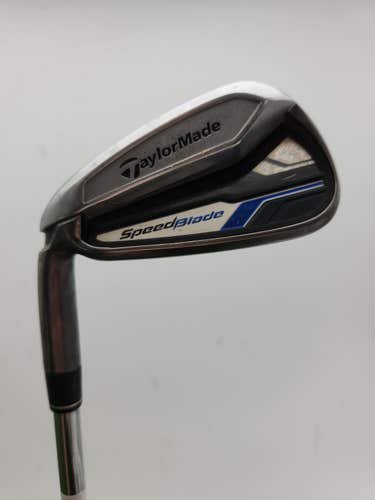 LEFTY 2013 TAYLORMADE SPEEDBLADE 6 IRON STIFF SB STEEL 85G 37.5" GOOD