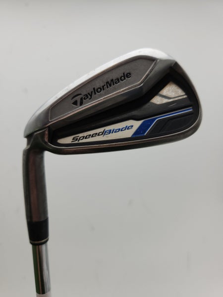 LEFTY 2013 TAYLORMADE SPEEDBLADE 6 IRON STIFF SB STEEL 85G 37.5" GOOD