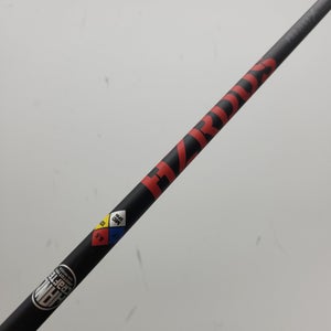 NEW UNCUT PROJECT X HZRDUS RED HAND CRAFTED  HYBRID, UTILITY CLUB SHAFT 105G .37