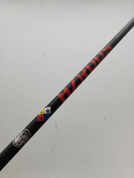 NEW UNCUT PROJECT X HZRDUS RED HAND CRAFTED  HYBRID, UTILITY CLUB SHAFT 105G .37