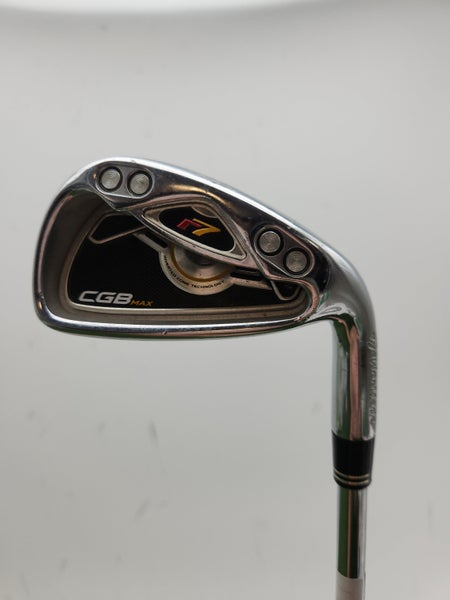 2007 TAYLORMADE R7 CGB MAX 6 IRON STIFF NIPPON NS PRO 950GH 37.5" GOOD