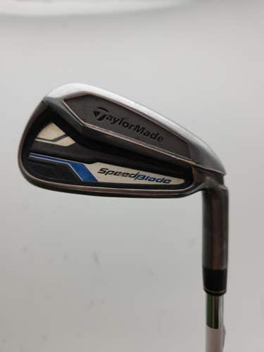 2013 TAYLORMADE SPEEDBLADE 7 IRON REG SB STEEL 85G 37" GOOD