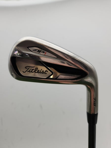 2017 TITLEIST 718 AP1 6 IRON SENIOR MITSU TENSEI CK RED 37.5" GOOD
